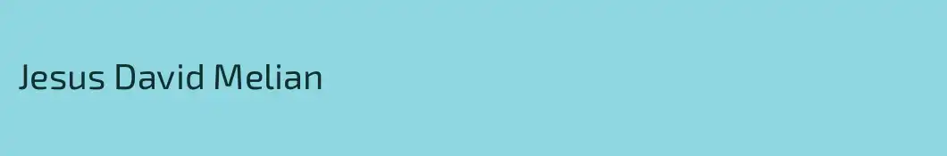 Jesus David Melian